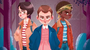 Rebellious And Fearless - Aesthetic Stranger Things Eleven Wallpaper