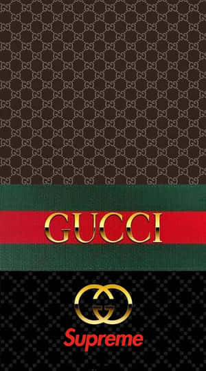 Recreate Your Wardrobe With Supreme And Gucci's Effortless Style. Wallpaper