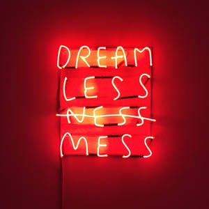 Red Aesthetic Neon Dream Less Mess Wallpaper