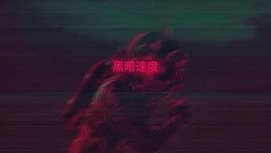 Red Aesthetic Pfp Astronaut Wallpaper
