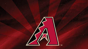 Red And Black Sun Rays Arizona Diamondbacks Wallpaper