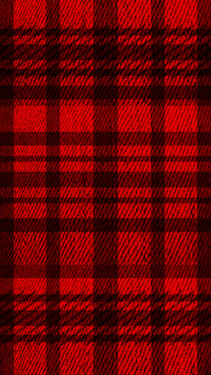 Red And Black Tartan Plaid Wallpaper