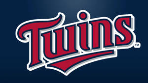 Red And Blue Minnesota Twins Logo Wallpaper