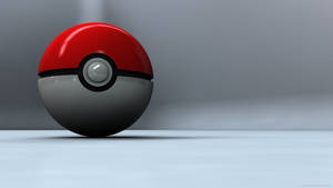 Red And Gray Pokeball Wallpaper