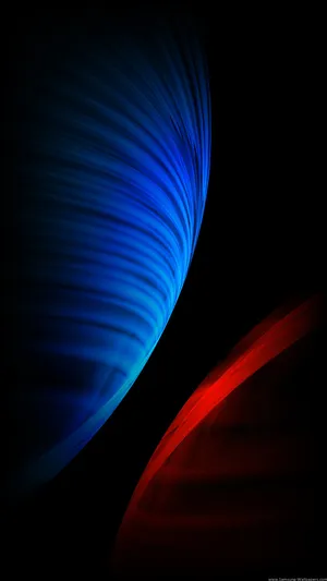 Red Blue Sphere Lock Screen Samsung Wallpaper