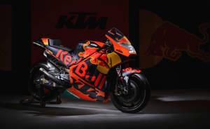 Red Bull Ktm 4k Promo Shot Wallpaper