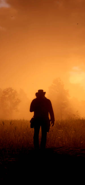 Red Dead Redemption Ii Phone Arthur Walks Wallpaper