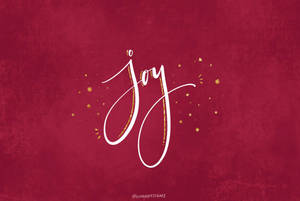 Red Elegant Joy Wallpaper