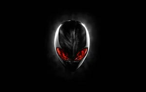 Red-eyed White Alienware Wallpaper