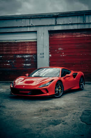 Red Ferrari 488 Pista Iphone X Wallpaper