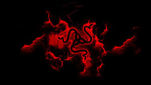 Red Gaming Razer Logo Wallpaper Wallpaper