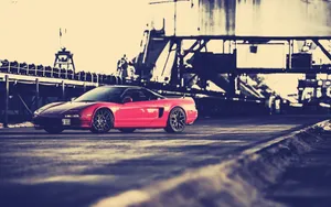 Red Honda Nsx Warm Wallpaper