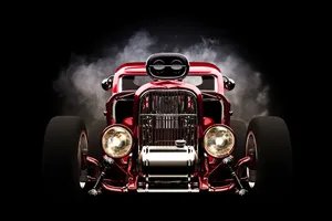 Red Hot Rod Iphone Theme Wallpaper