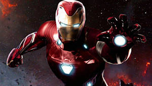 Red Iron Man Full Hd Wallpaper