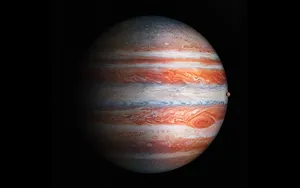 Red Jupiter Wallpaper