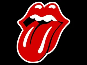 Red Lips Tongue Out Wallpaper