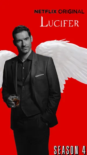 Red Lucifer Season 4 Wallpaper