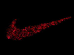 Red Nike 1400 X 1050 Wallpaper