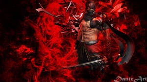 Red Ninja Gaiden Assassin Wallpaper