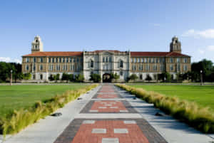 Red Raider Pride At Texas Tech University Wallpaper