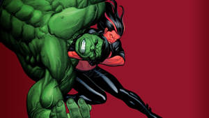 Red She Hulk Wallpaper