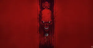 Red Skull Red Art Wallpaper