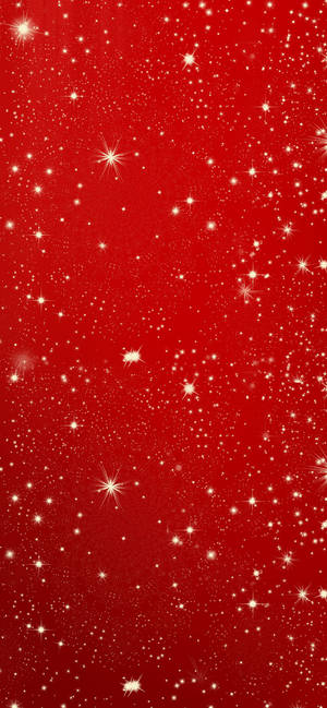 Red Stars Christmas Background Wallpaper
