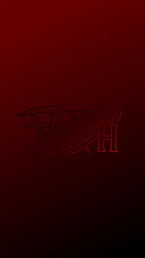 Red Trash Gang Logo Wallpaper