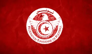 Red Tunisia National Football Team Logo Artwork Wallpaper