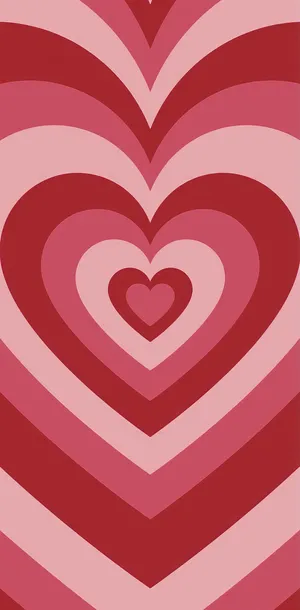 Red Wildflower Heart Shades Wallpaper