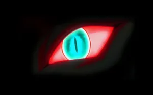 Red Zoroark Eye Wallpaper