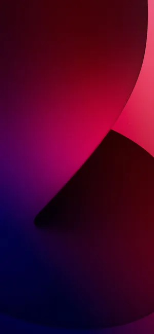 Reddish Pink Abstract Art Ios 16 Wallpaper