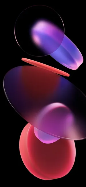 Redmi K40 Colored Lenses Wallpaper