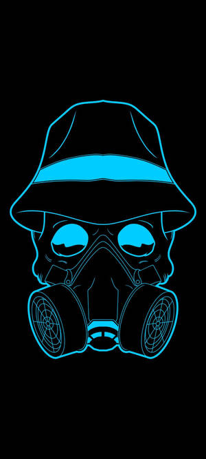 Redmi Note 10 Gas Mask Wallpaper