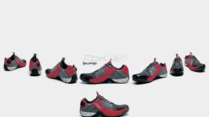 Reebok Pump Shoes Design Wallpaper