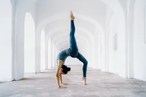 Refining Your Inverted Yoga Postures Wallpaper