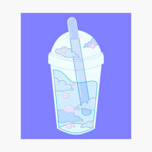 Refreshing Bubble Tea & Anime Fun! Wallpaper