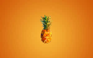 Refreshing Desktop With A Pineapple Wallpaper