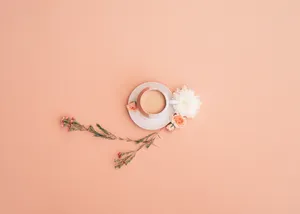 Refreshingly Aromatic Morning Cup Of Coffee Wallpaper