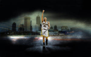 Reggie Miller Hands Up Wallpaper