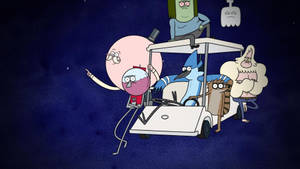 Regular Show Cart Wallpaper