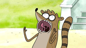 Regular Show Crazy Rigby Wallpaper