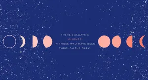 Relaxing Minimalist Desk Setup Wallpaper