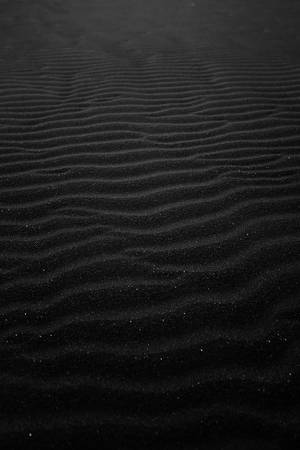 Relief Black Sand Wallpaper