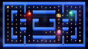 “relive The Nostalgia With Hd Pacman!” Wallpaper