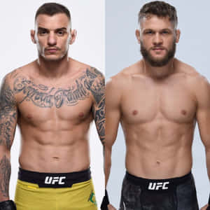 Renato Moicano And Rafael Fiziev Wallpaper