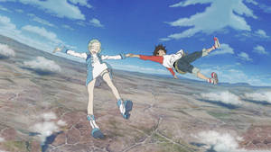 Renton With Eureka Seven Wallpaper