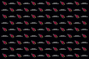 Repeating Arizona Cardinals Bird Logo Wallpaper