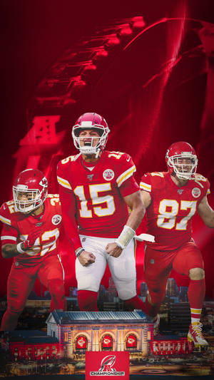 Representing The Fans With Kansas City Chiefs Cool Wallpaper