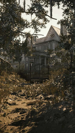 Resident Evil Iphone Hidden House Wallpaper